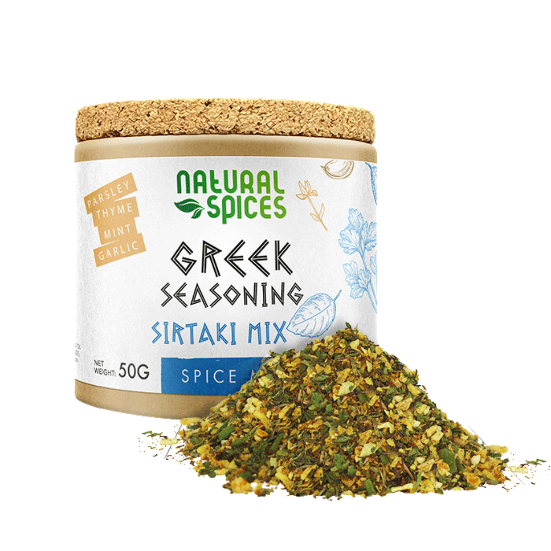 Natural Spices Sirtaki mix (50 gram)