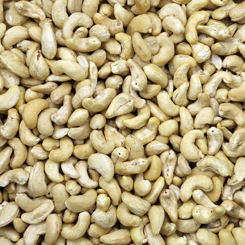 Cashewnoten ongebrand 22,68 kg doos