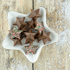 Chocolade kerststerren