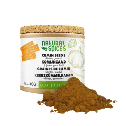 Natural Spices Komijnzaad Gemalen (40 gram)