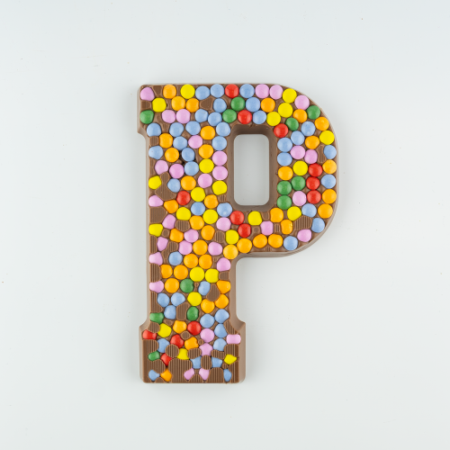 Chocolade paasletter melk / smarties (210 gram)