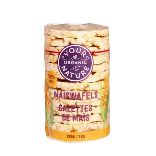 Your Organic Nature maïswafels (100 gram)