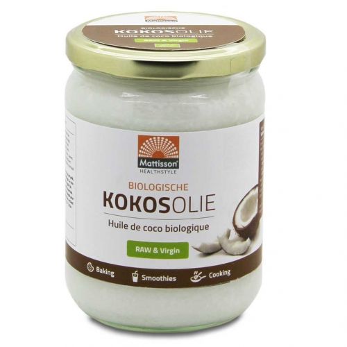 canvas Herformuleren Ontevreden Kokosolie Extra Virgin Bio (500 ml) Mattisson Healthstyle | De Notenshop