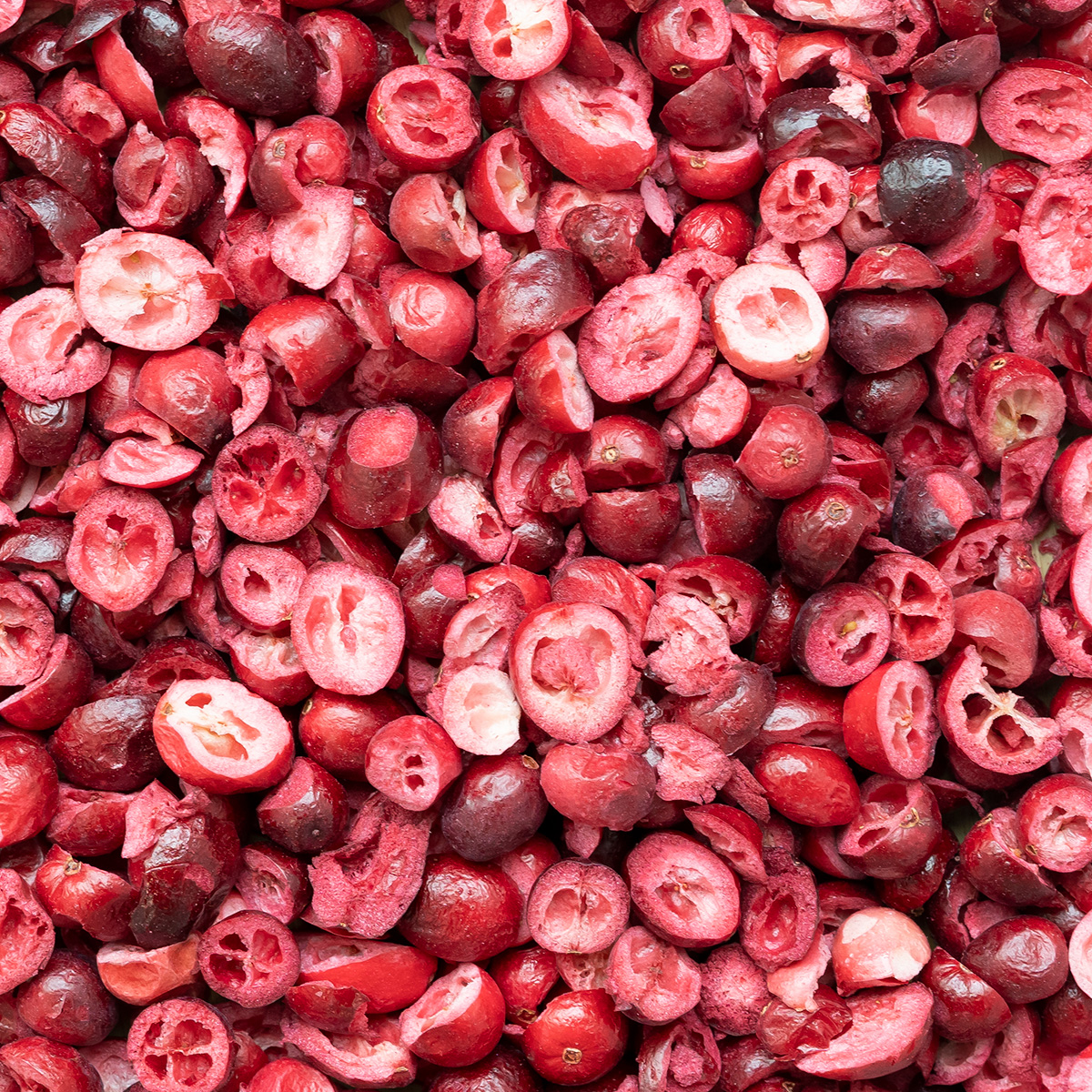 gevriesdroogde cranberry schijfjes 45 gram