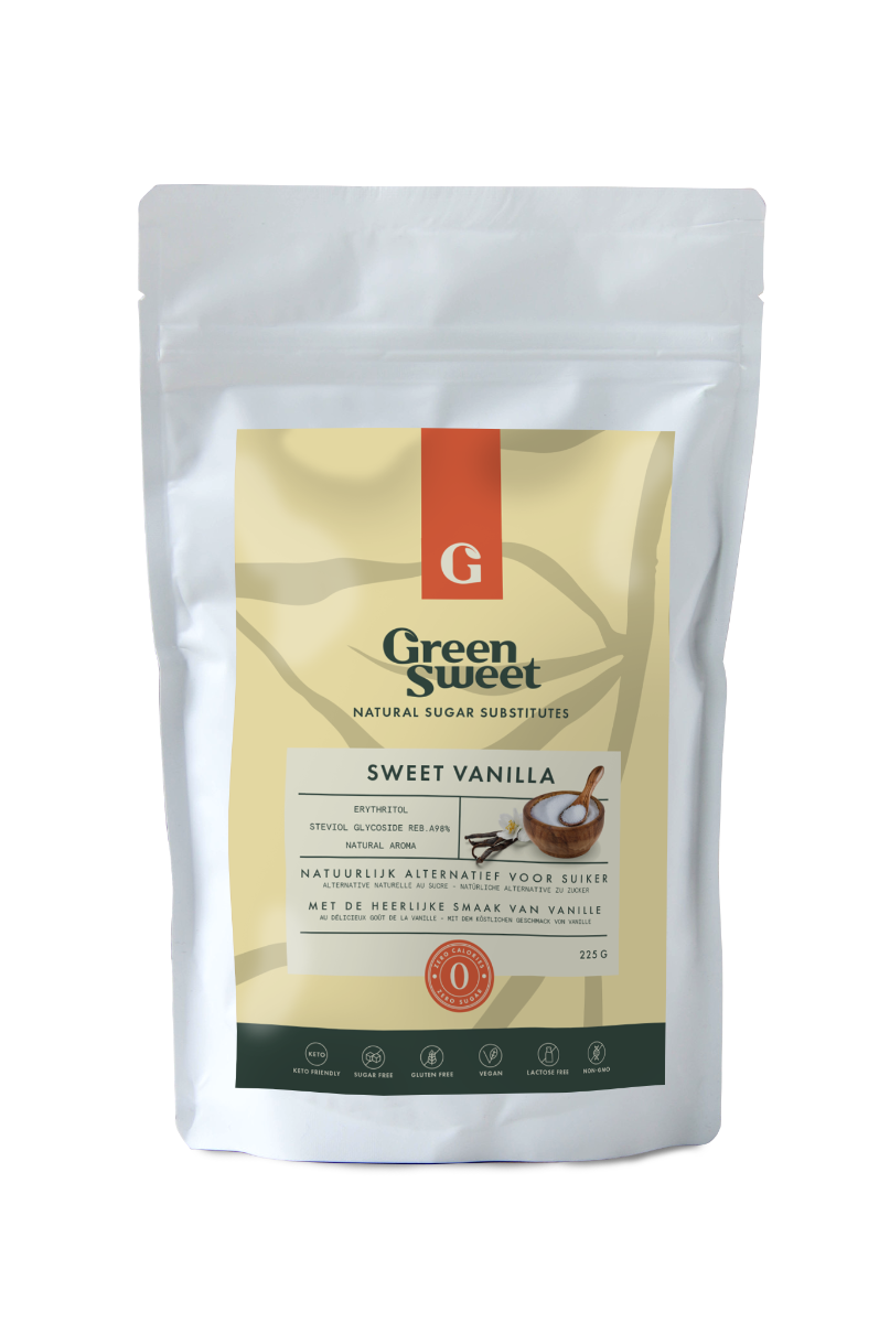 Green Sweet Stevia vanille (225 gram)