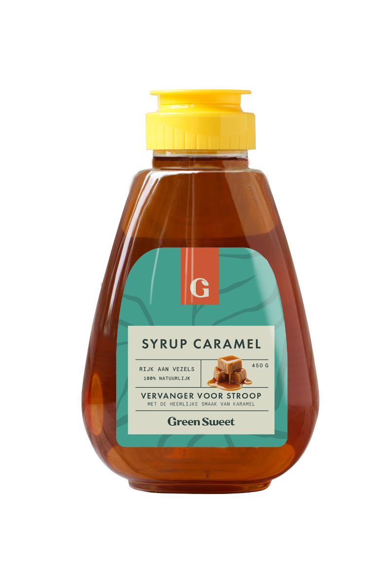 Green Sweet Stevia syrup caramel (450 gram)