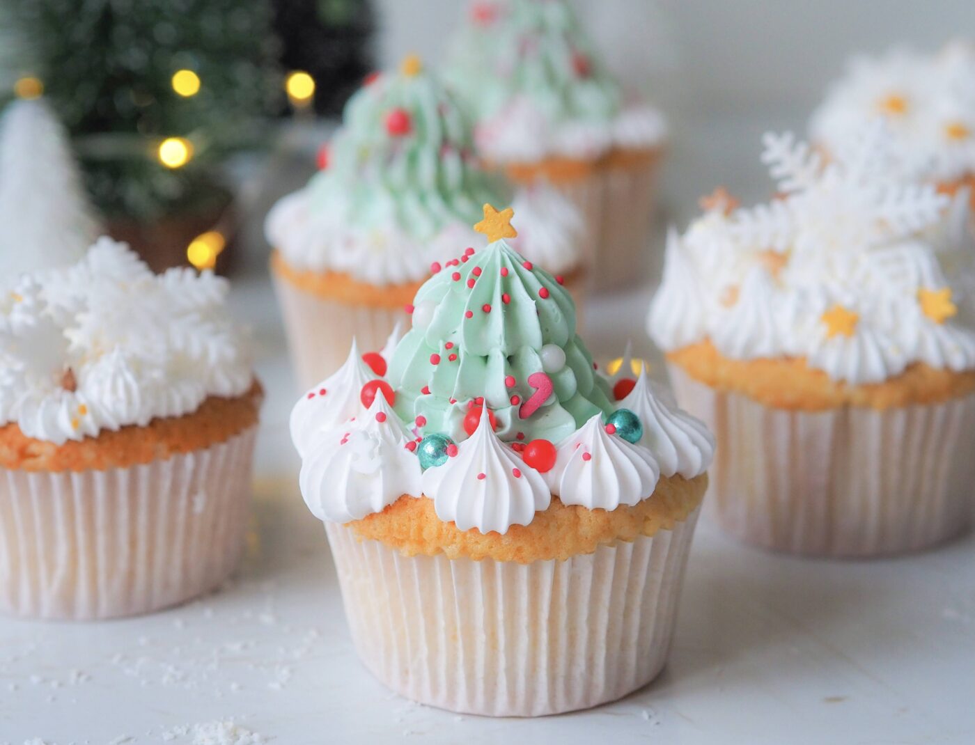 radioactiviteit Vegen zoals dat Kerst Cupcakes recept | De Notenshop