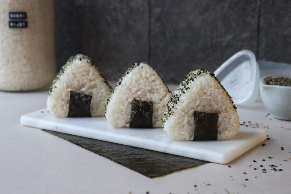 Onigiri (Japanse rijsthapjes)