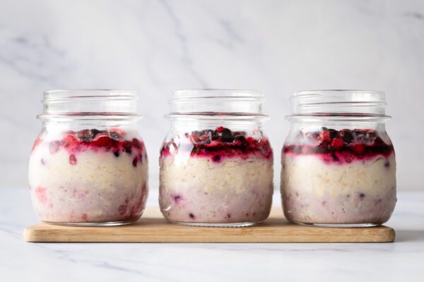 Valentine’s Overnight Oats